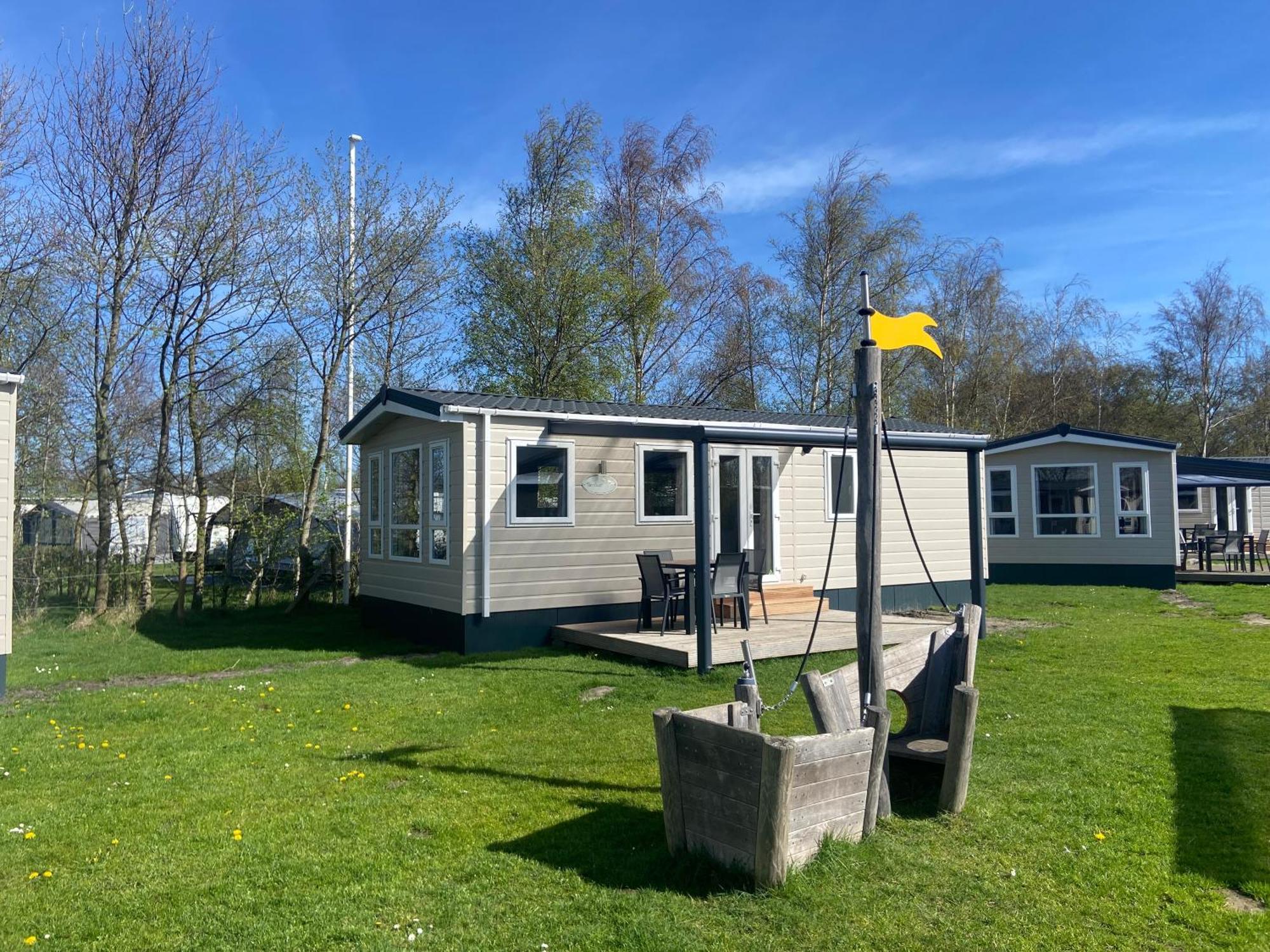 Camping De Duinhoeve Chalet Vogel Not For Companies 新哈姆斯泰德 外观 照片
