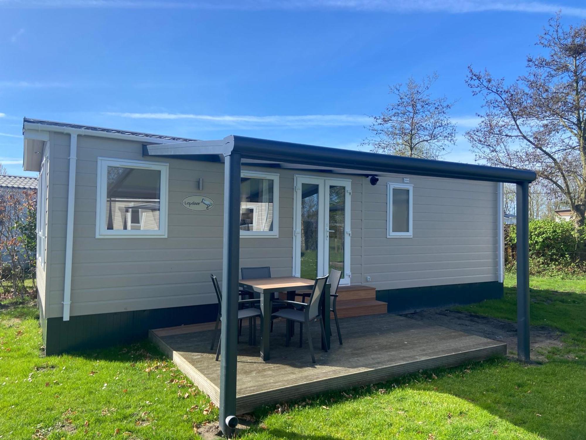 Camping De Duinhoeve Chalet Vogel Not For Companies 新哈姆斯泰德 外观 照片